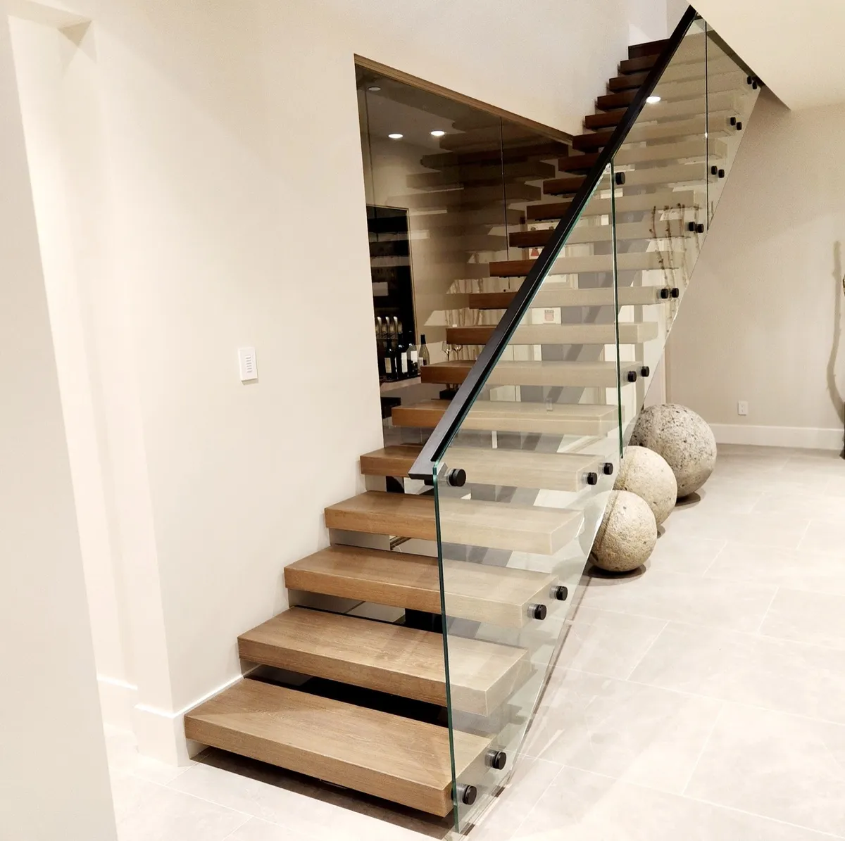 Custom metal staircase fabrication